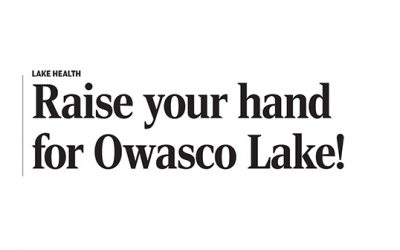 Auburn Citizen Article: “OWLA: Raise your hand for Owasco Lake!” by Julie Lockhart